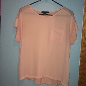 Sleek short sleeve top